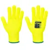 Portwest A688 Cut D13 Viz-Tex Liner Glove in Yellow