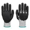 Portwest A723 Impact C13 Nitrile Foam TPV Reinforced Palm Glove in Grey/Black