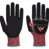 Portwest A732 CS Impact F18 Nitrile Sandy Glove in Grey/Black