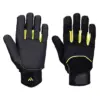 Portwest A791 Anti-Vibration B600 PU Mechanical Glove in Black