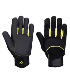 Portwest A791 Anti-Vibration B600 PU Mechanical Glove in Black