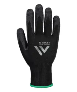 Portwest A793 Needle Resistant F10 Latex Crinkle Glove in Black