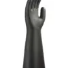 Portwest A802 Chem 440 Latex Heavyweight Gauntlet in Black