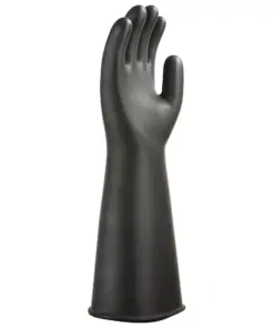 Portwest A802 Chem 440 Latex Heavyweight Gauntlet in Black