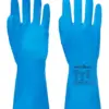 Portwest A814 Chem 330 Nitrile Food Gauntlet 12-Pack in Blue