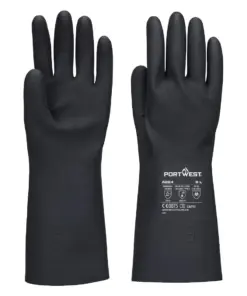 Portwest A824 Chem 350 Butyl Gauntlet in Black
