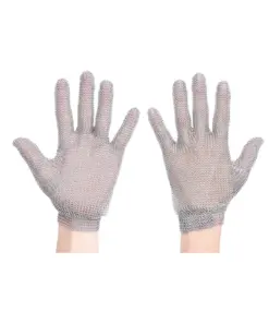 Portwest AC01 Chainmail Glove in Silver