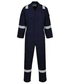 Portwest AF73 Araflame Work Lightweight FR Coverall in Navy