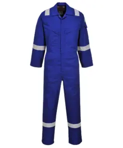 Portwest AF73 Araflame Work Lightweight FR Coverall in Royal Blue