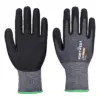 Portwest AP12 SG Grip 15 Eco Nitrile Glove (Pk12) in Grey/Black