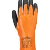 Portwest AP36 Grip 18 Nitrile Double Gauntlet in Orange/Black