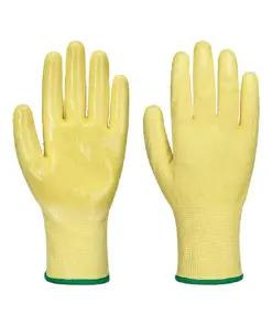 Portwest AP42 Cut E15 Silicone Heat Glove in Yellow