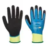Portwest AP50 Cut D13 Nitrile Aqua Glove in Blue/Black