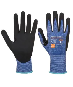 Portwest AP52 Cut C13 Dexti Ultra Nitrile Glove in Blue/Black