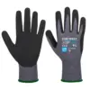 Portwest AP62 Grip 15 Nitrile Sandy Aqua Glove in Grey/Black