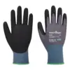 Portwest AP65 Grip 15 Nitrile Foam Texpel Glove 12-Pack in Black/Grey