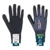 Portwest APR18 SG Cut C15 Nitrile Glove (Retail) in Blue/Black