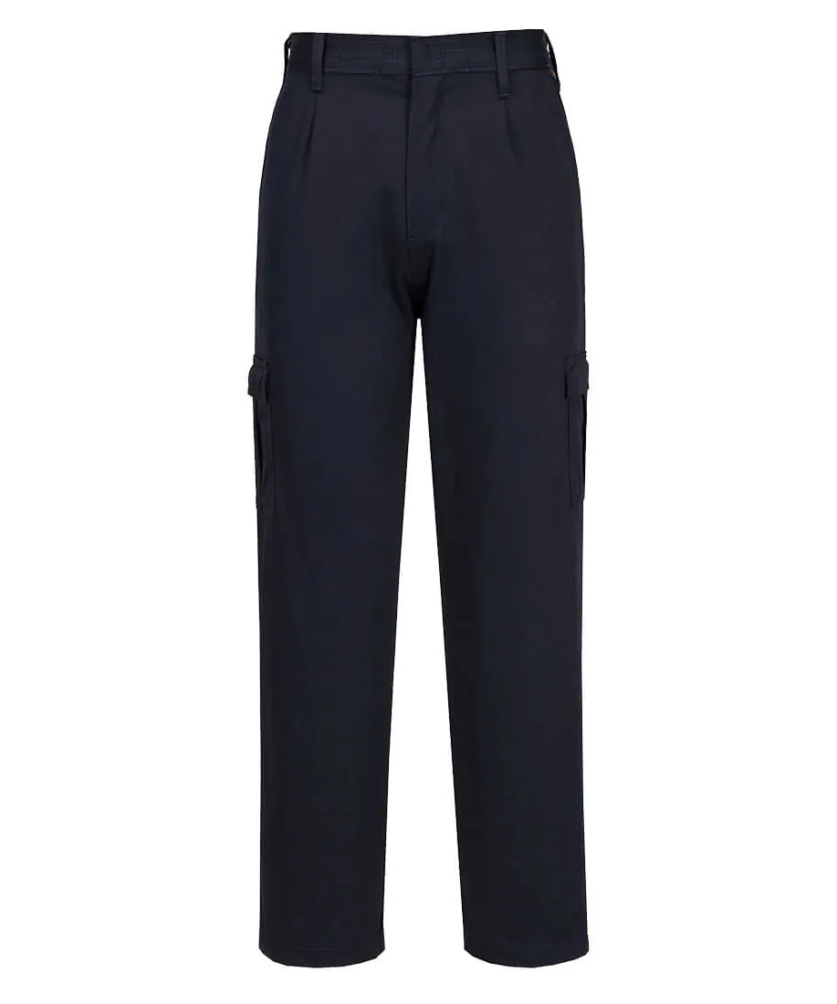 Portwest AS12 Women's Anti-Static ESD Trousers in Navy