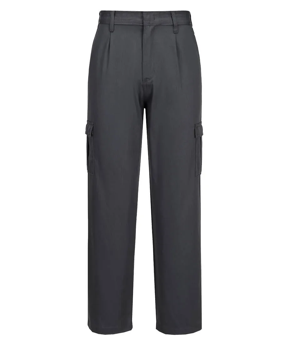 Portwest AS12 Women's Anti-Static ESD Trousers in Zoom Grey