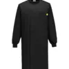 Portwest AS15 Anti-Static ESD Howie Coat in Black