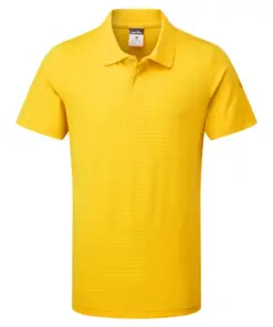Portwest AS21 Anti-Static ESD Polo Shirt Short Sleeve in Deep Yellow