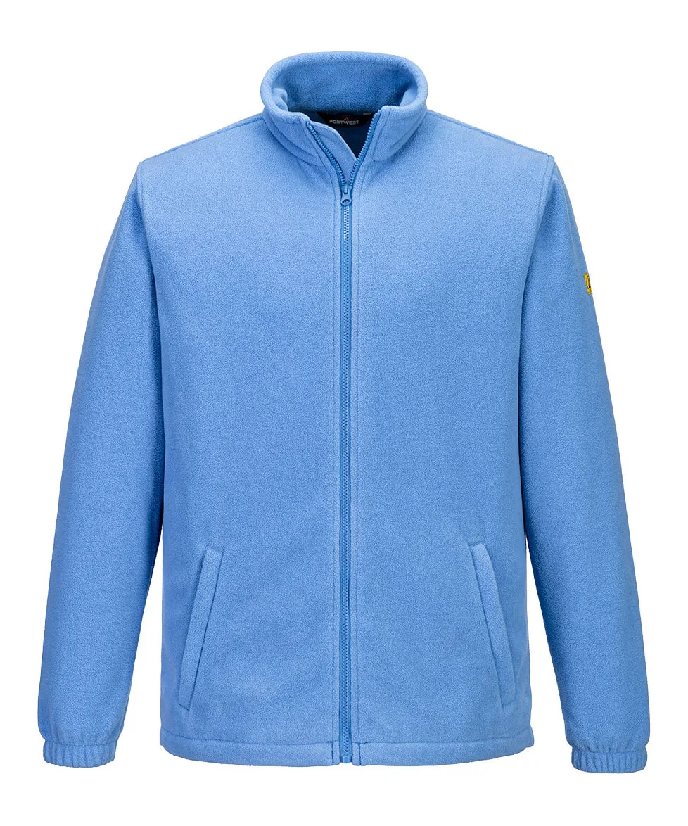 Portwest AS26 Anti-Static ESD Fleece in Hamilton Blue