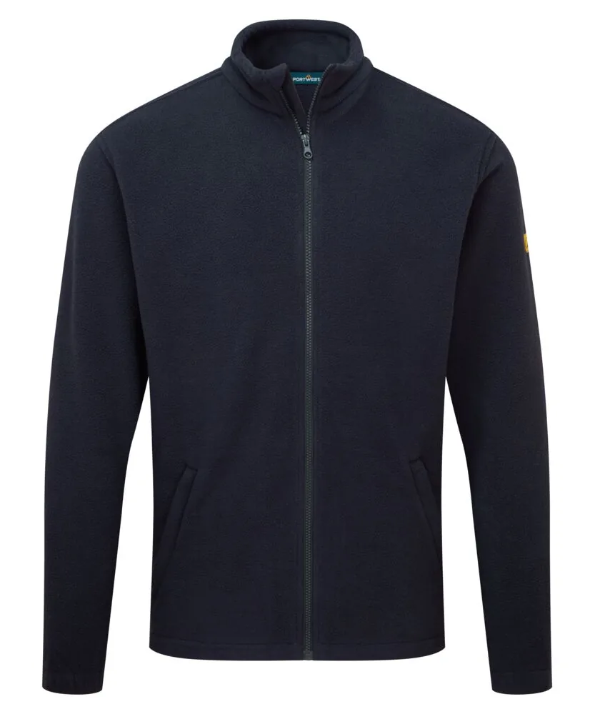 Portwest AS26 Anti-Static ESD Fleece in Navy