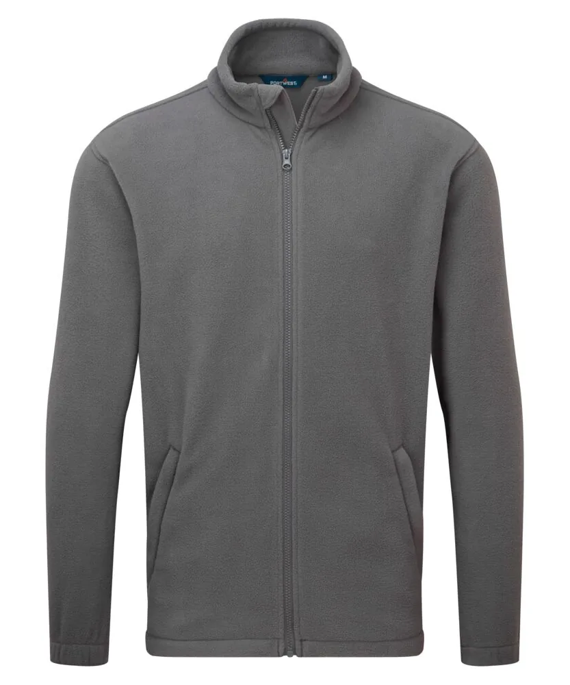 Portwest AS26 Anti-Static ESD Fleece in Zoom Grey