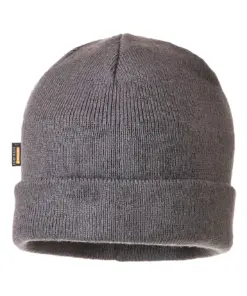Portwest B013 Insulated Knit Beanie in Grey