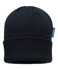 Portwest B013 Insulated Knit Beanie in Navy
