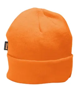 Portwest B013 Insulated Knit Beanie in Orange