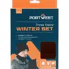 Portwest B035 Winter Accessory Set in Black