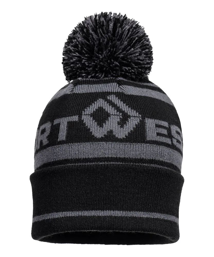 Portwest B036 Portwest Bobble Hat in Metal Grey