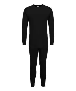 Portwest B127 Thermal Base Layer Set in Black