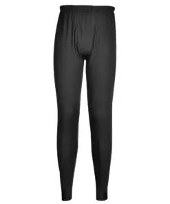 Portwest B131 Thermal Baselayer Leggings in Black