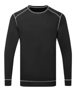 Portwest B153 Base Pro Antibacterial Top in Black