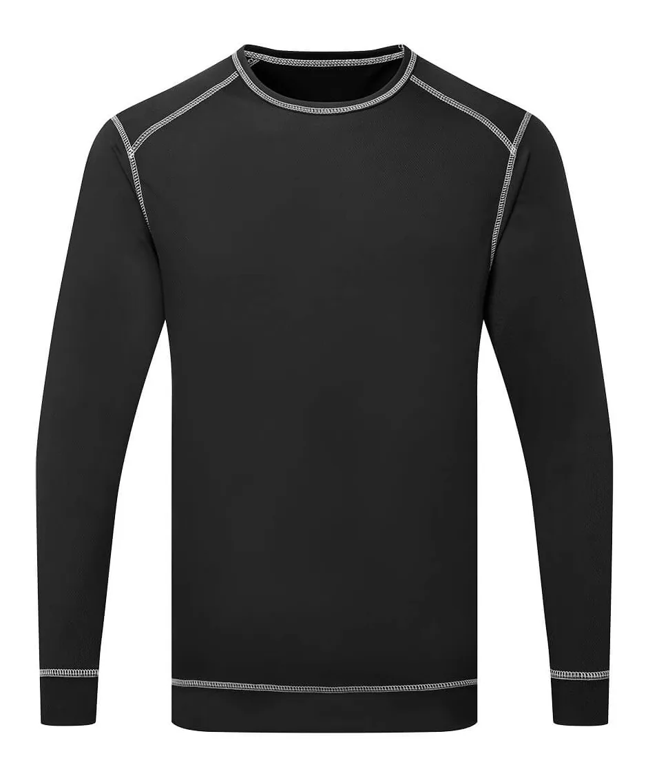 Portwest B153 Base Pro Antibacterial Top in Black