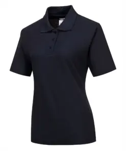 Portwest B209 Naples Women's Polo Shirt Short Sleeve in Navy