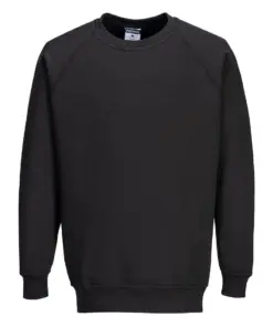 Portwest B300 Roma Sweatshirt in Black