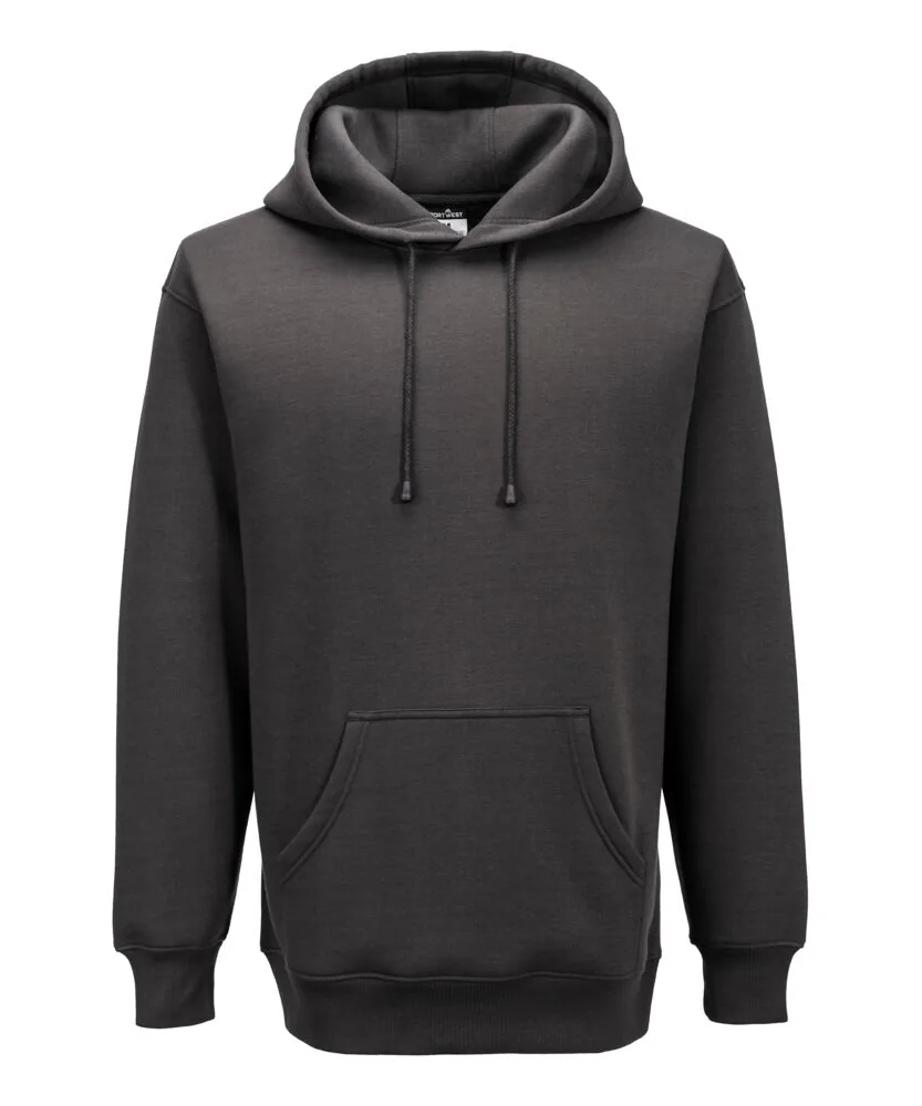 Portwest B302 Roma Hoodie in Metal Grey