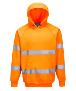 Portwest B304 Hi-Vis Hoodie in Orange