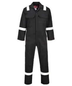 Portwest BIZ5 Bizweld Work FR Coverall in Black