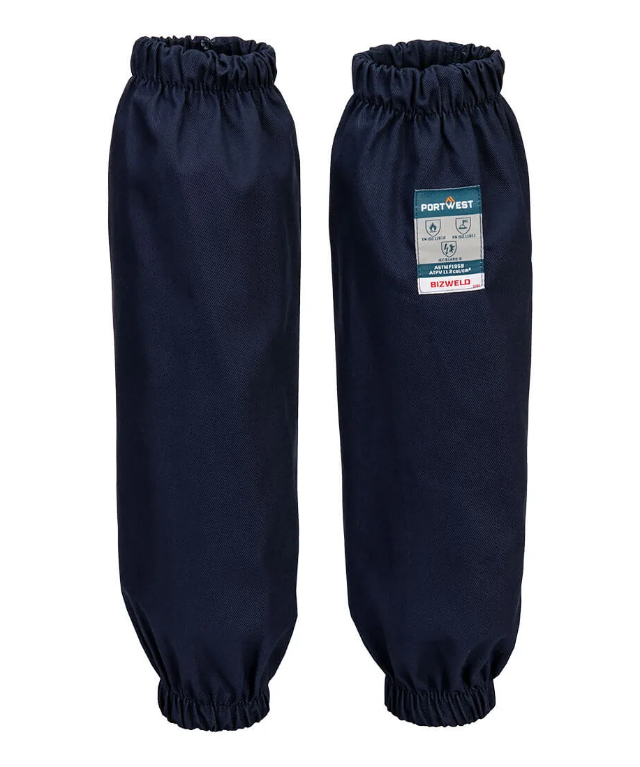 Portwest BZ11 Bizweld Work FR Sleeves in Navy