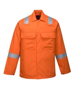 Portwest BZ13 Bizweld Work FR Jacket in Orange