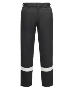 Portwest BZ14 Bizweld Work FR Trousers in Black