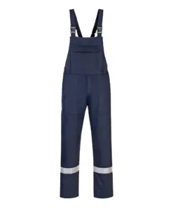Portwest BZ17 Bizweld Work FR Bib and Brace in Navy
