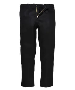 Portwest BZ30 Bizweld Work FR Trousers in Black