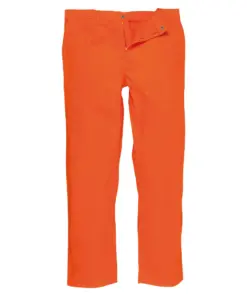 Portwest BZ30 Bizweld Work FR Trousers in Orange