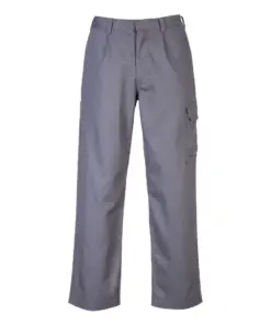Portwest BZ31 Bizweld Work FR Trousers in Grey