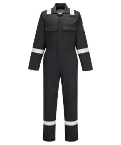 Portwest BZ506 Bizweld Work FR Classic Coverall in Black